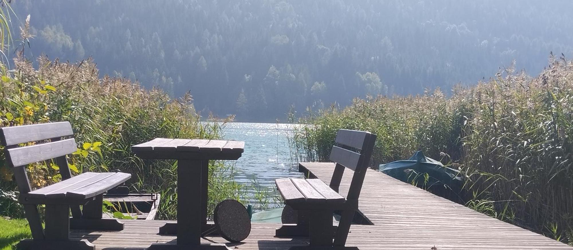 Haus Birke Apartment Weissensee Exterior foto